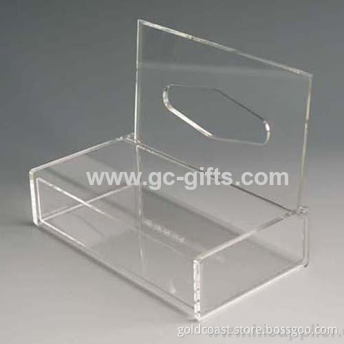 Nice Acrylic Tissue Box Of Smooth Surface